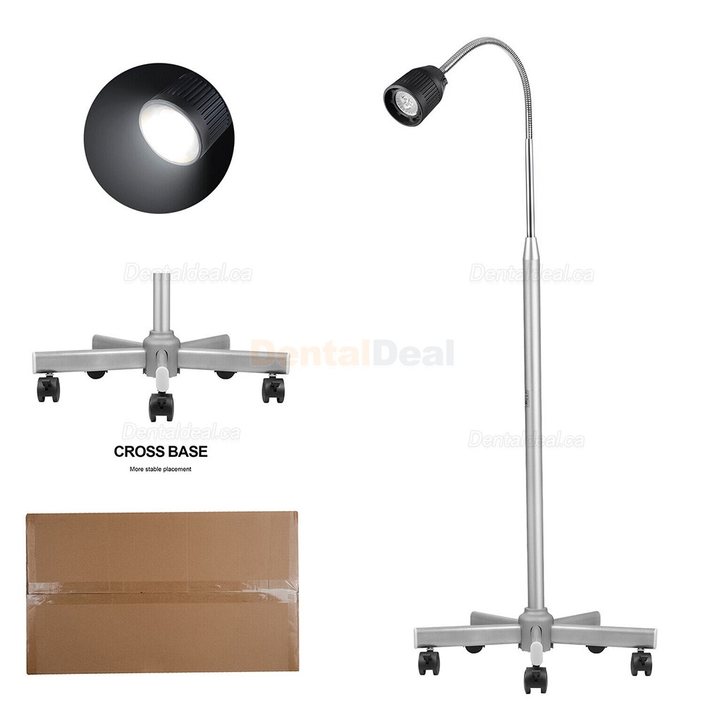 Micare JD1500 35W Mobile Dental Medical Exam Lamp Halogen Shadowless Examination Light